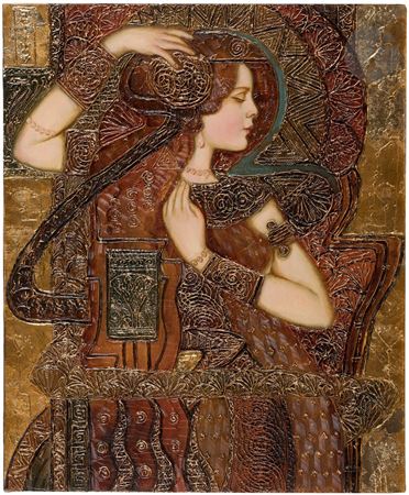Profile of a woman