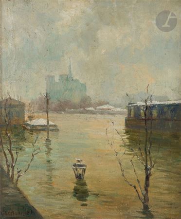 Paris, the floods of 1910