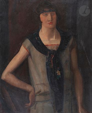 Portrait of Madame B