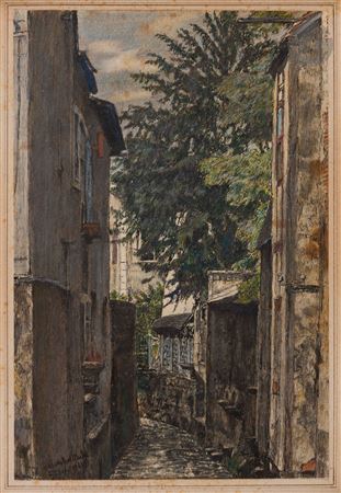 Street in Bourges, 1941