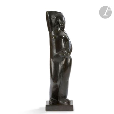 Young Girl with a Bowl, also known as Woman with a Cup, model by Bela Voros - Auction record, sale price, and art valuation. Compare with similar artists and explore comparable artworks.