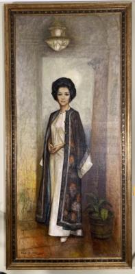 PORTRAIT PAINTING RACHEL BROUMAND