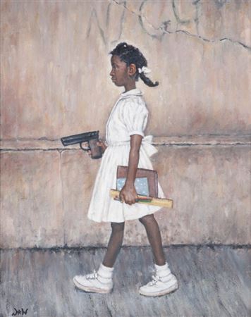 Rockwell Inspired "Unguarded"