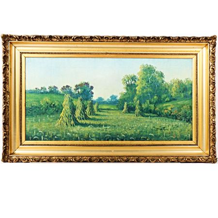 Pastoral Landscape by Carl Lotick - Auction record, sale price, and art valuation. Compare with similar artists and explore comparable artworks.