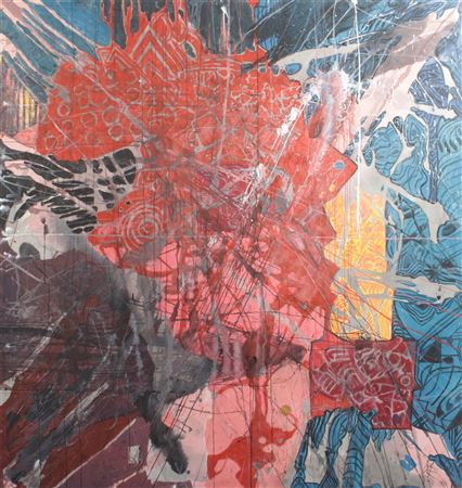 Abstract by Mae Alice Engron - Auction record, sale price, and art valuation. Compare with similar artists and explore comparable artworks.