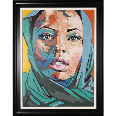 WOMAN WITH HOOD