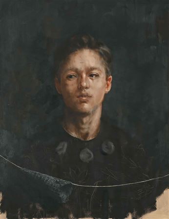 Sample artwork by Jaco Benade (Born 1964), known for abstract portrait, landscape and still life painting - View similar artists and auction records