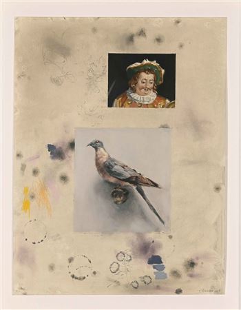 Study with Dove and Figurine