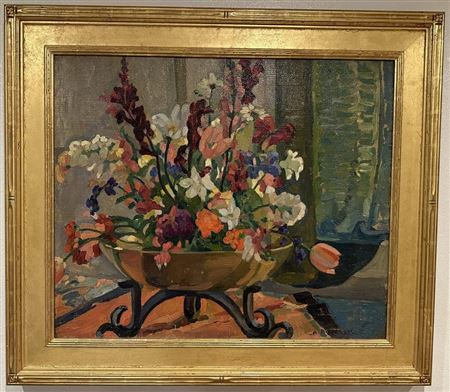 Still Life with Brass Bowl