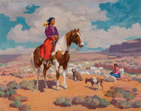 Navajo Shepherdess