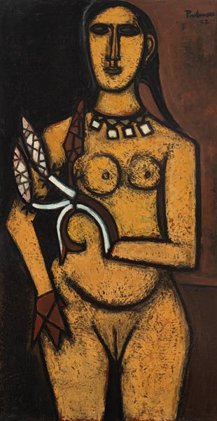 Woman with Corn