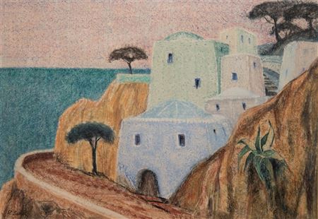 "Orientalische Villa am Strand"