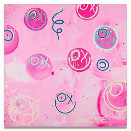 Nine guys in the pink
