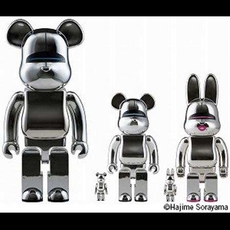 1. SEXY ROBOT BE@RBRICK 1000%／2. SEXY ROBOT BE@RBRICK 100% & 400%／3. SEXY ROBOT R@BBRICK 100% & 400%