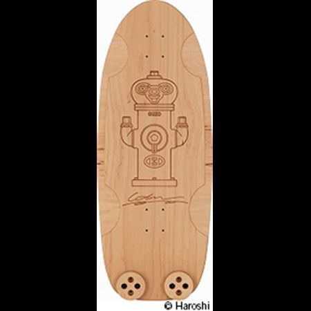 Tendo Mokko × HAROSHI Wood Skateboard