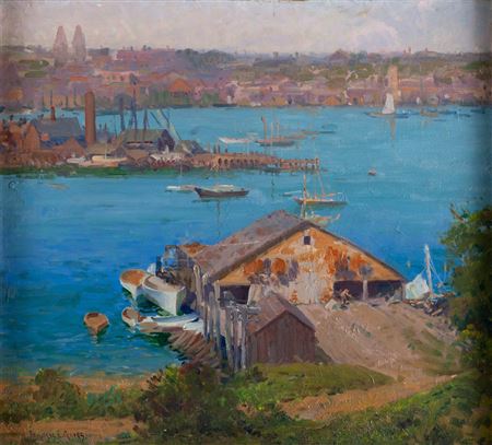 Harbor with Boats