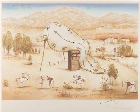 Desert Jewel (Melting Clock)