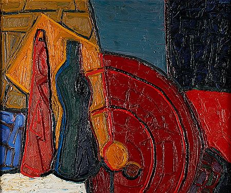 Still Life with Two Bottles, 1964