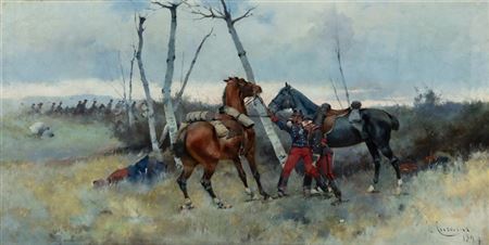 "Military Scene"