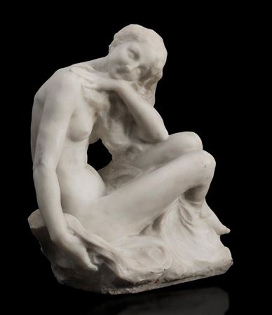 "Seated girl"