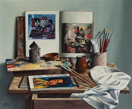 Study of the painter