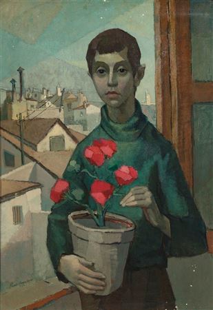 Child with Geraniums by Ricardo Llorens Cifre - Auction record, sale price, and art valuation. Compare with similar artists and explore comparable artworks.