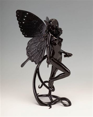 "Lady butterfly". For Tomenosuke
