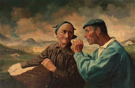 "Basque peasant".1951-1952.