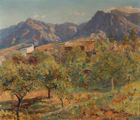 "Mallorcan landscape".