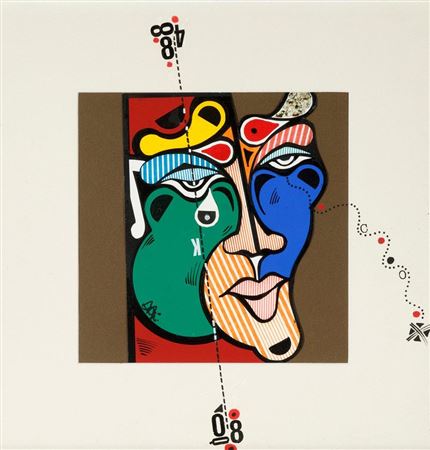 Sample artwork by Oswald Aulestia (Born 1946), known for painting - View similar artists and auction records