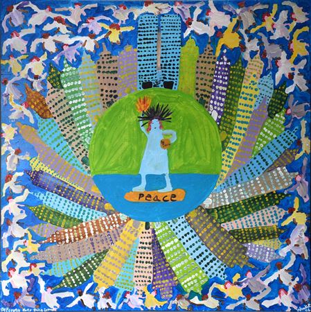 Peace by Woodie Long - Auction record, sale price, and art valuation. Compare with similar artists and explore comparable artworks.