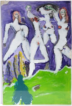 Four Women Dancing