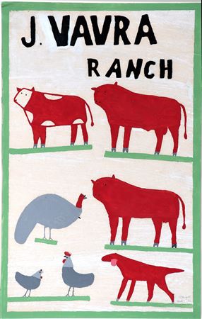 J. Vavra Ranch by Uncle Pete Drgac - Auction record, sale price, and art valuation. Compare with similar artists and explore comparable artworks.