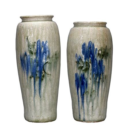 Pair of Decorated Vases