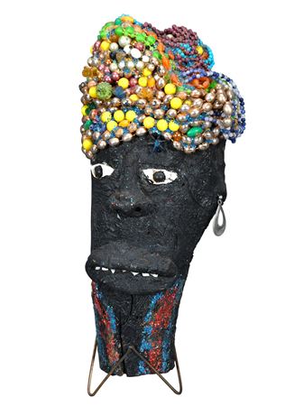 Female Bust Root Sculpture