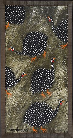 Guineas In The Grass