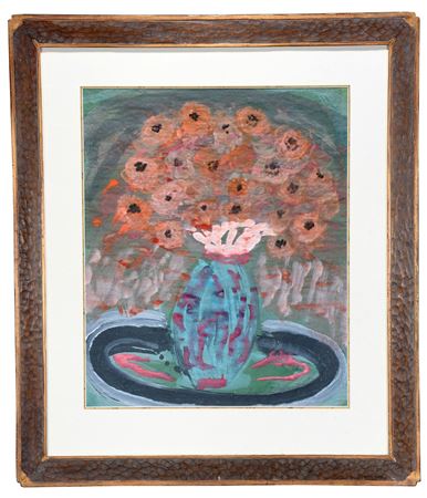 Beautiful Bouquet Of Flowers In A Vase by Sybil Deyarmon Gibson - Auction record, sale price, and art valuation. Compare with similar artists and explore comparable artworks.