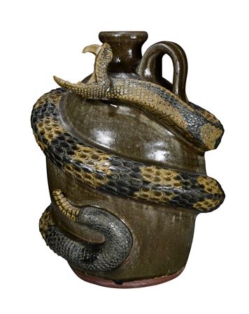 Half-Gallon Open Mouth Rattlesnake Jug