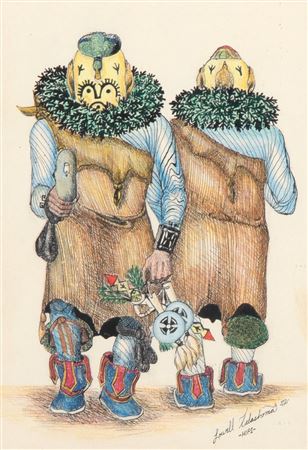 Hopi Dancers, 1972