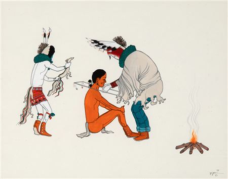 Untitled (Katsinam Ceremony), 1979