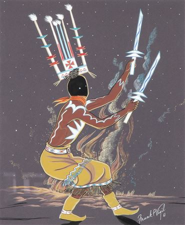 Untitled (Ga'an Dancer), 1961