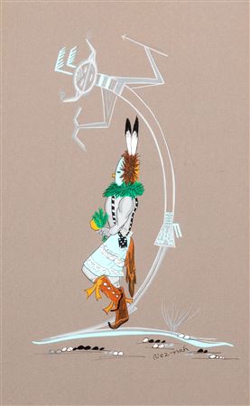Untitled (Dancing Katsina)