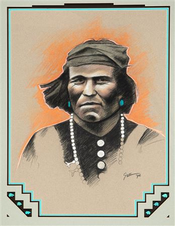 Untitled (Native Portrait), 1996