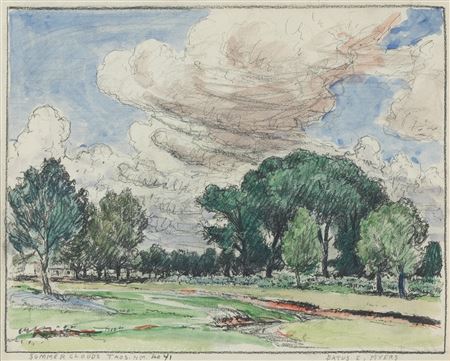 Summer Clouds Taos, 1941