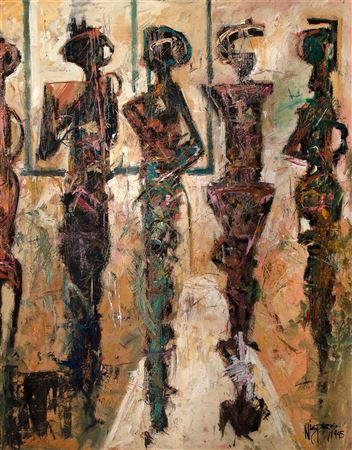 Figural Abstract, 1995