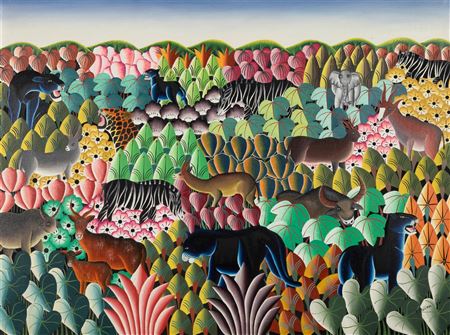 Garden with Animals