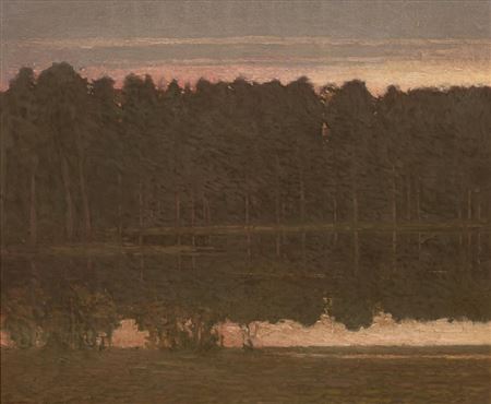 "River At Twilight", 1991