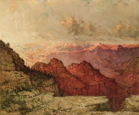 Sunrise In The Grand Canyon