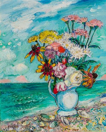 Flowers In A Vase, 1965