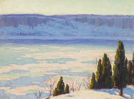 Palisades In Winter
